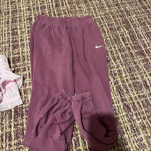 stained nike sweatpants